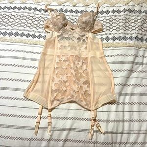 Full body length corset top